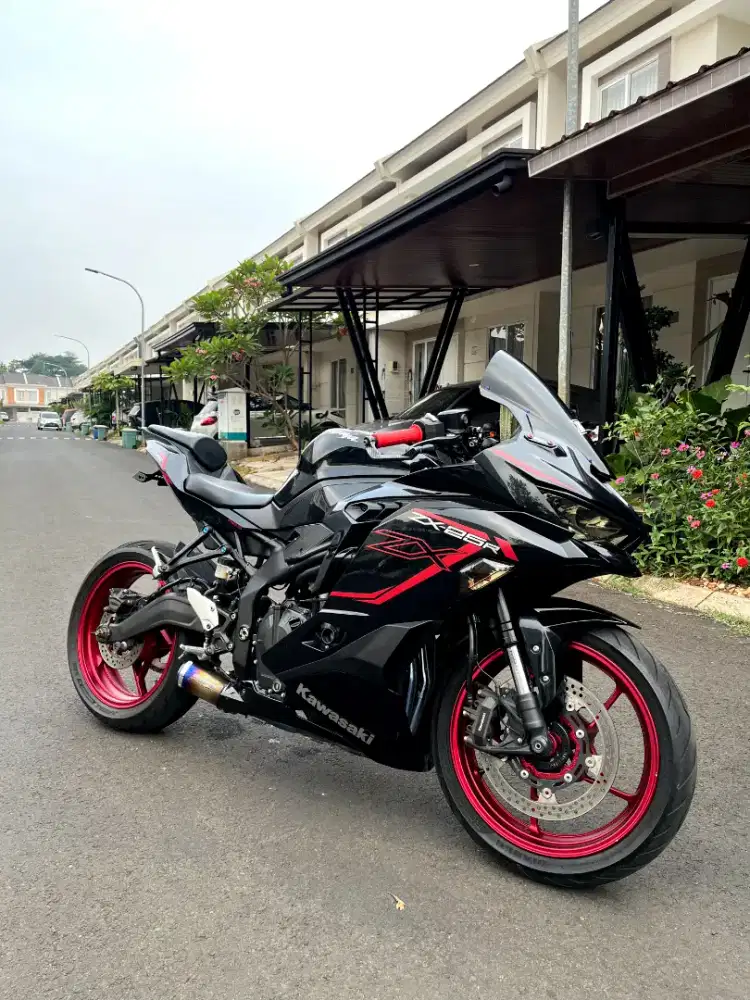 Kawasaki zx25r plat 2030 pajak on tahun 2020 SS lengkap rawatan