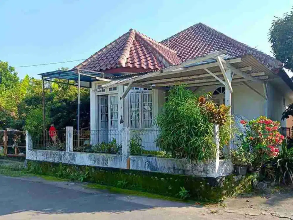 Rumah Klasik Tanah Luas View Sawah Di Purwomartani Dekat Jogjabay, Kampus UNRIYO & UKRIM