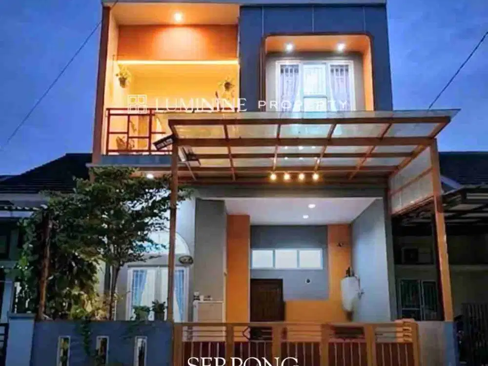 DIJUAL RUMAH SIAP HUNI DI SERPONG TANGSEL BISA KPR,BEBAS BANJIR AKSES BAGUS