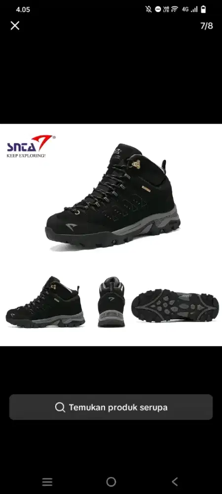 Sepatu Hiking / Sepatu Gunung