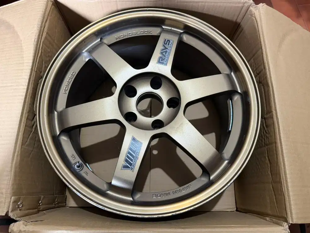 Velg r18 ring 18 TE 37 bronze gold