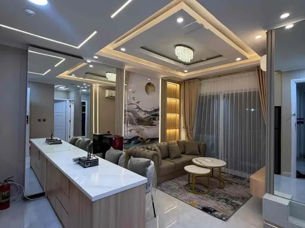 Dijual cepat apartemen cantik full furnish lantai rendah di cityhome MOI kelapa gading