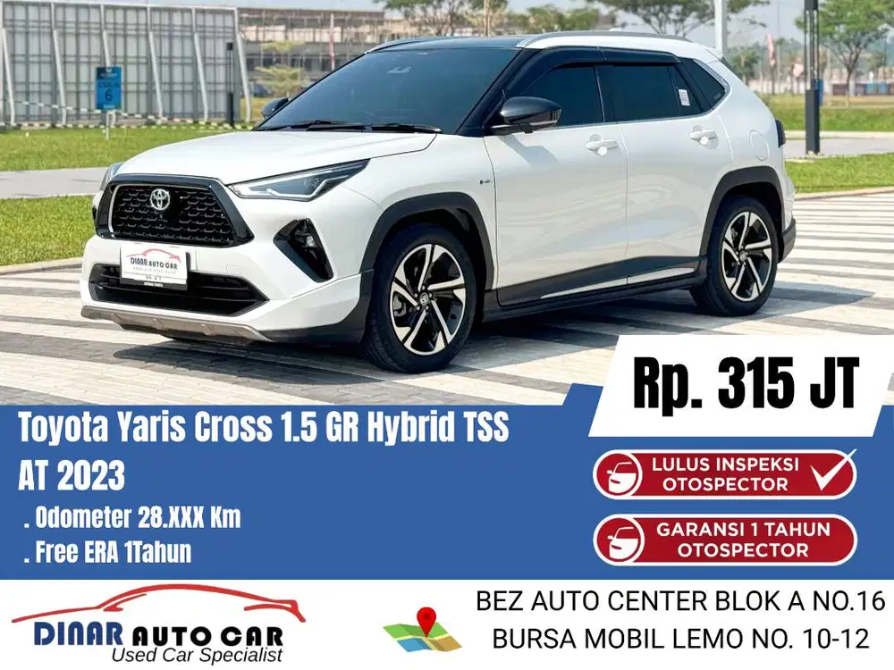(28Rb) Yaris Cross GR TSS 2023 At Matic Full Ori Warenty On*Dinar Auto