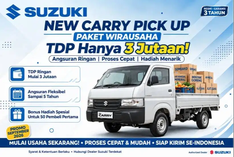 [Mobil Baru] Suzuki Carry pick up