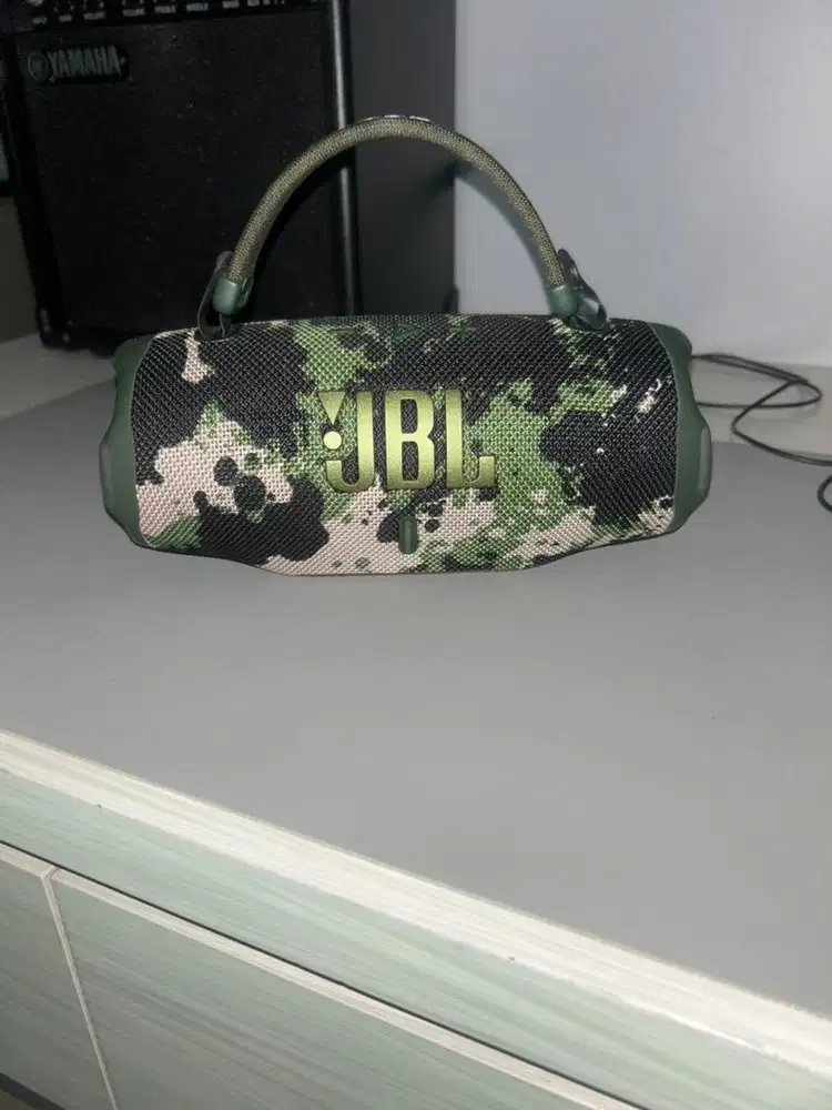 JBL CHARGE 6 (Camo) Original - Suara Mantap, Bass Bertenaga!