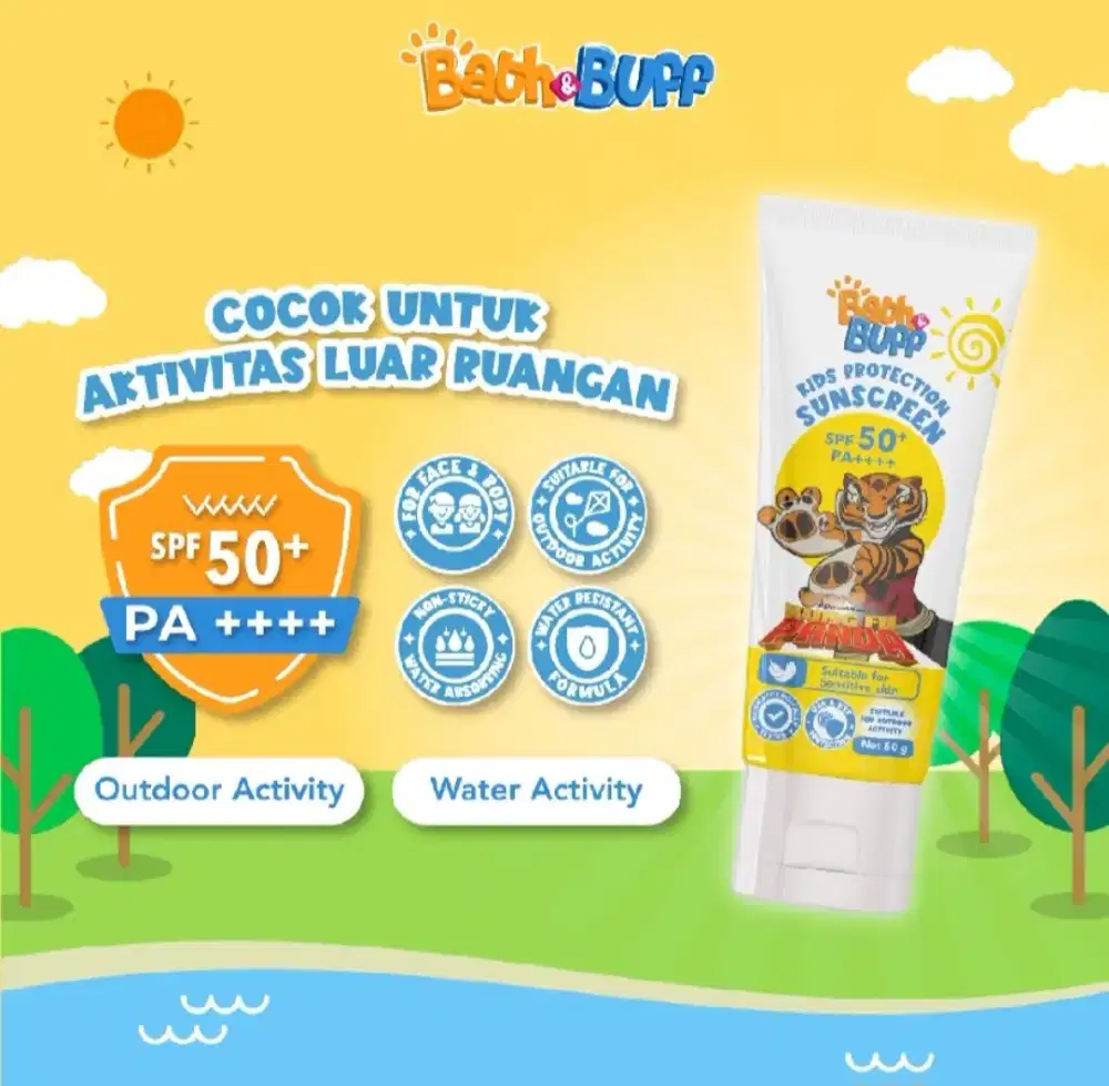 Bath & Buff Kids Protection Sunscreen SPF 50