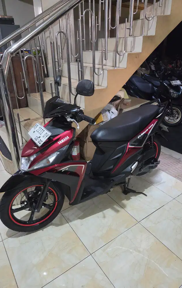 Mio 125 cw fi injeksi 2020 merah hitam tunai / kredit 515rb 3thn Gbm