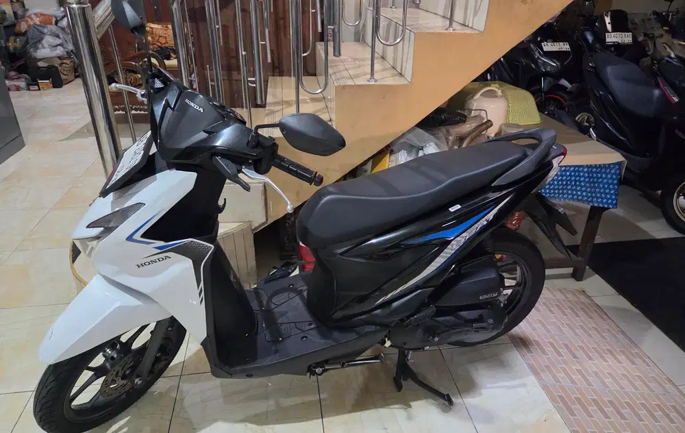 Beat all new putih hitam 2025 gbm