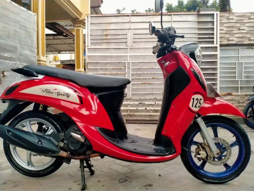 Yamaha Fino 125 premium lengkap motor sehat keterangan detail dibawah