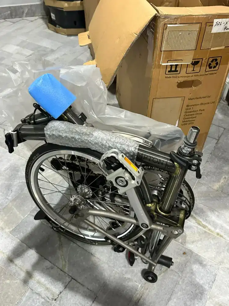 Brompton Raw Lacquer S2Lx BRAND NEW