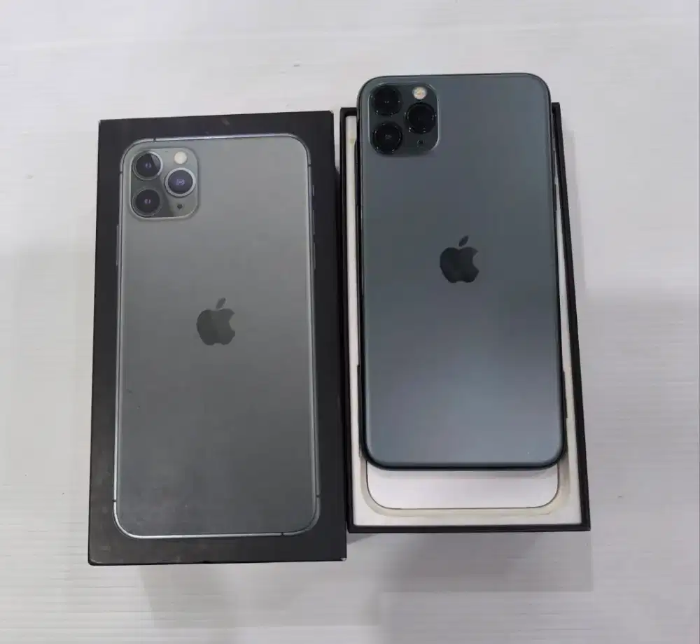 iphone 11 pro max 64gb ibox komplit elegan