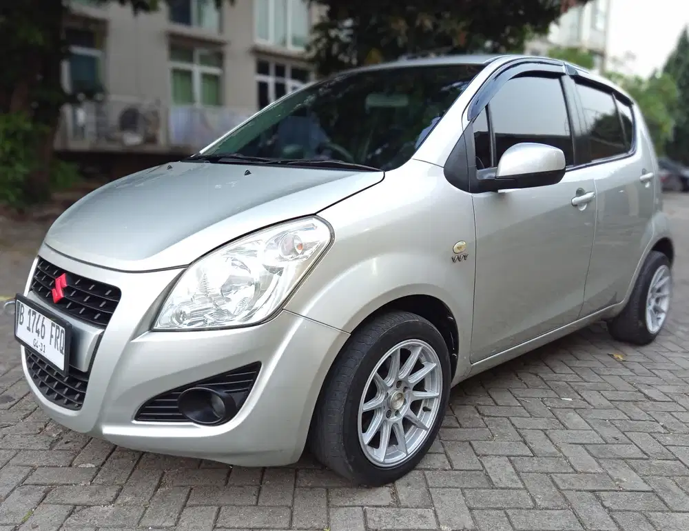 Suzuki Splash 1.2 GL Manual 2015 Slver Body Interior Full Ori Istimewa
