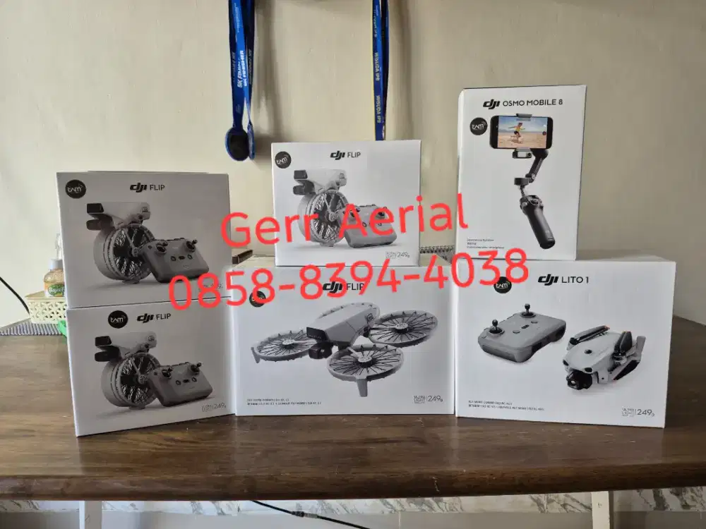 Drone DJI Flip, Lito, Osmo Mobile 8 NEW Segel