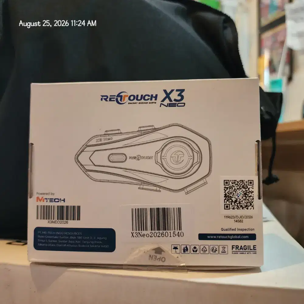 Helmet headset retouch x3 neo