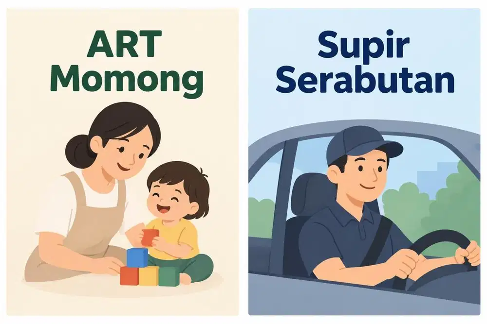 Dibutuhkan: ART Momong dan Supir Serabutan