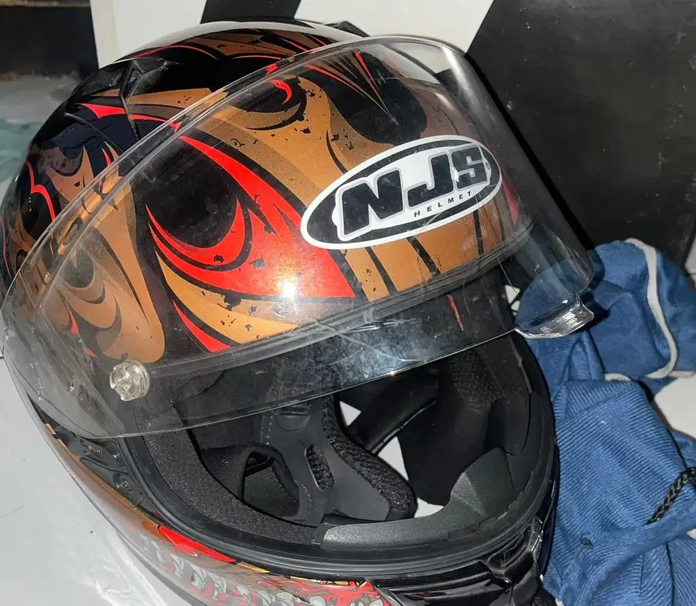 Bismillah dijual helm NJS ZX-1R size M