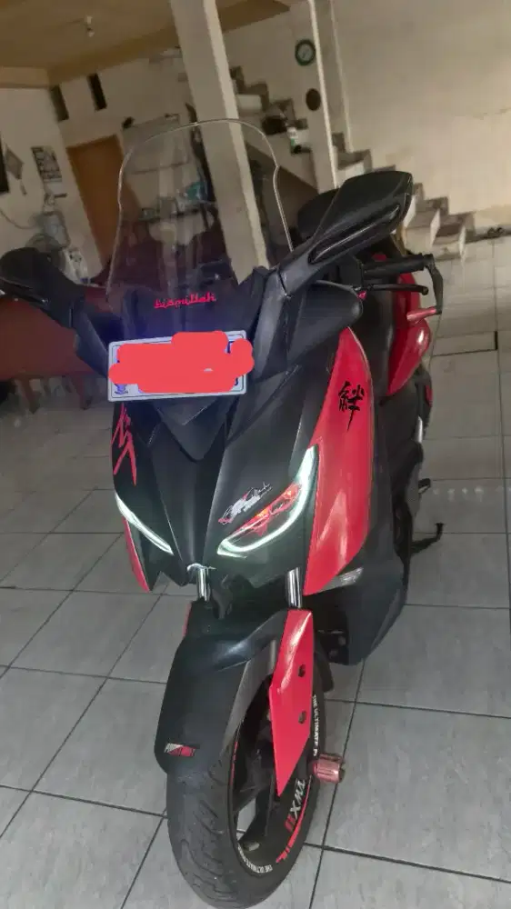 Yamaha XMAX ABS 250cc, 2018 red, Mulus Gress jrang pakai