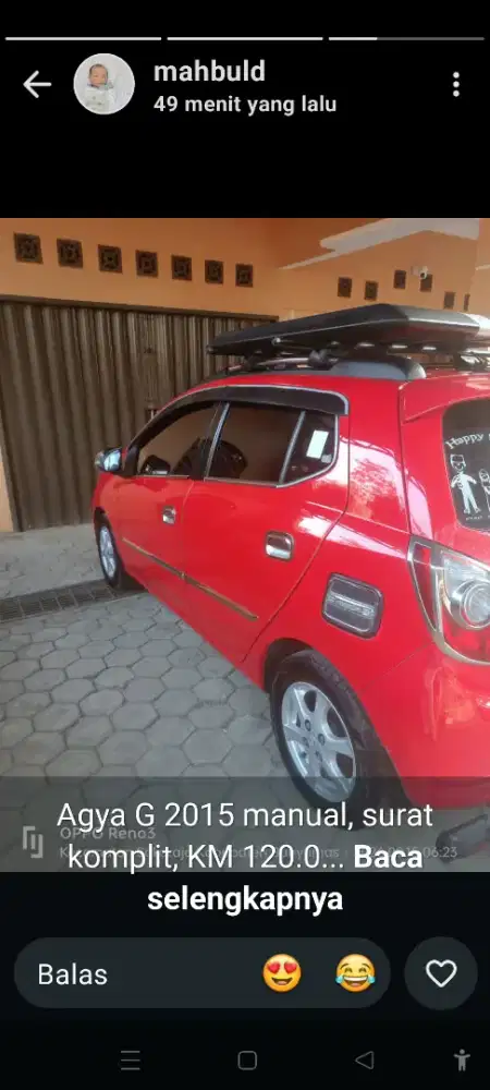 Jual mobil kesayangan