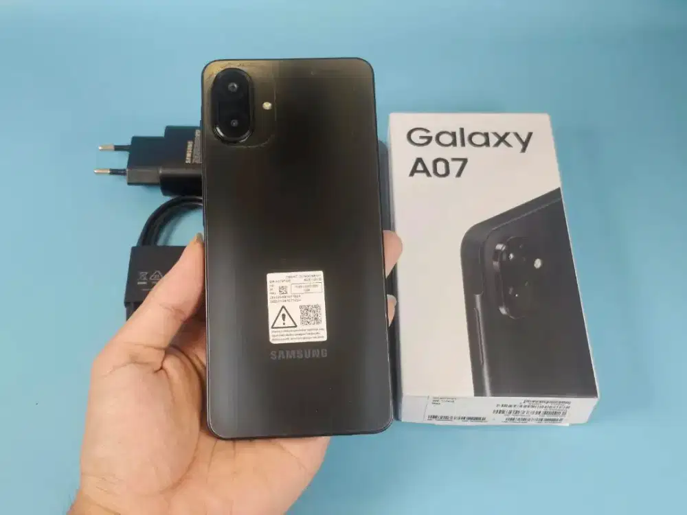 Samsung Galaxy A07 128GB mulus fullset Resmi SEIN