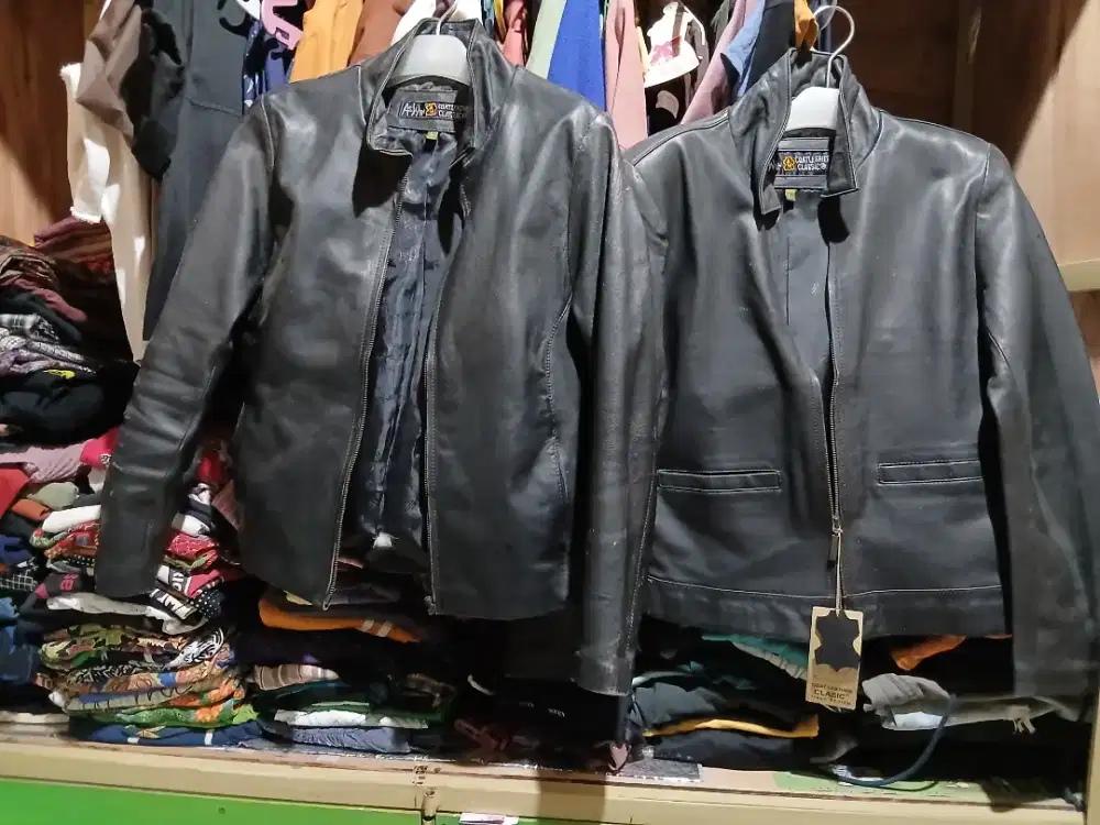 2 Jaket Kulit Wanita SlimFit Nyaman Keren