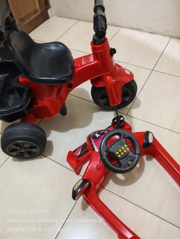 Sepeda Roda Tiga Anak 2 - 4 tahun