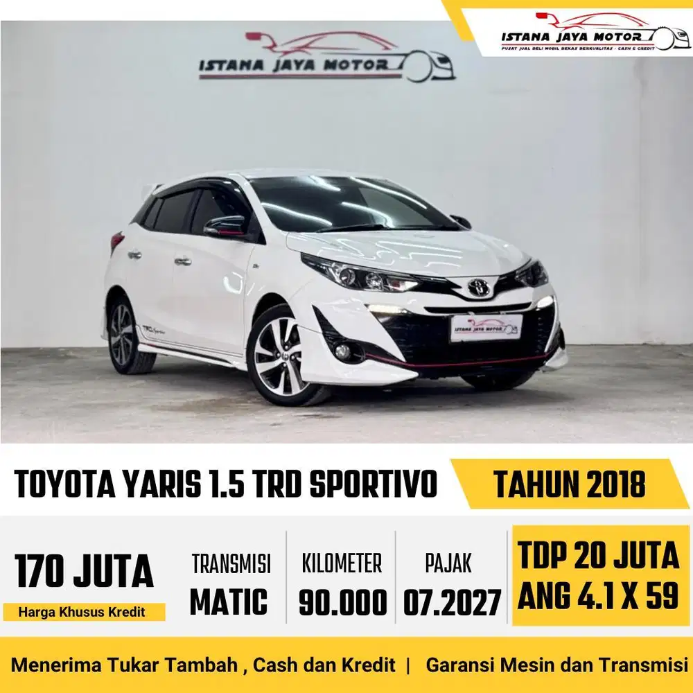 Toyota Yaris S TRD 1.5 Automatic 2018 Putih