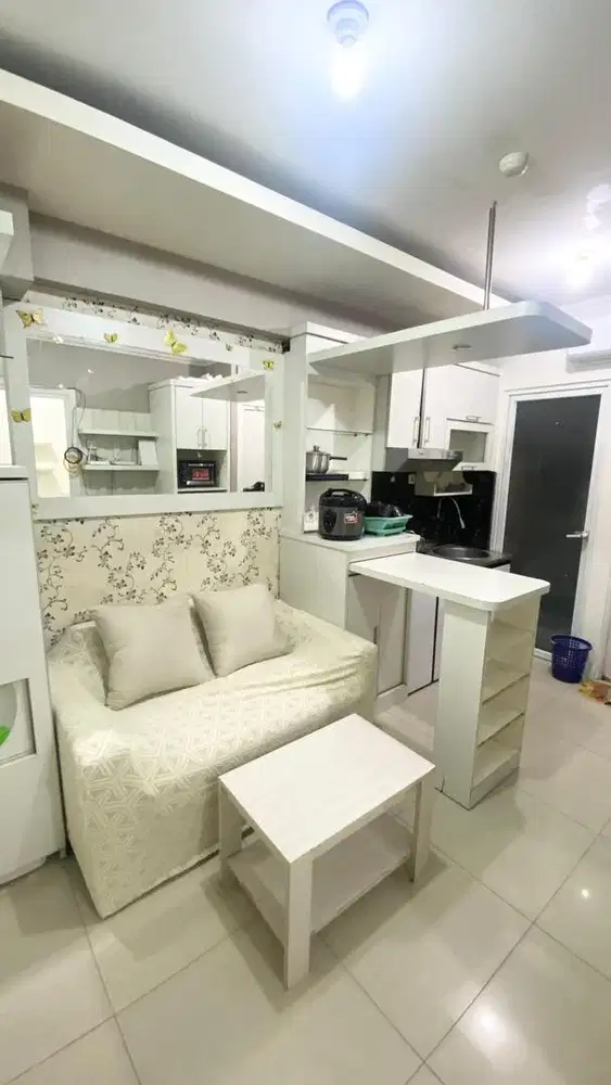 Disewakan apart Green Pramuka 2Kmr Full furnished