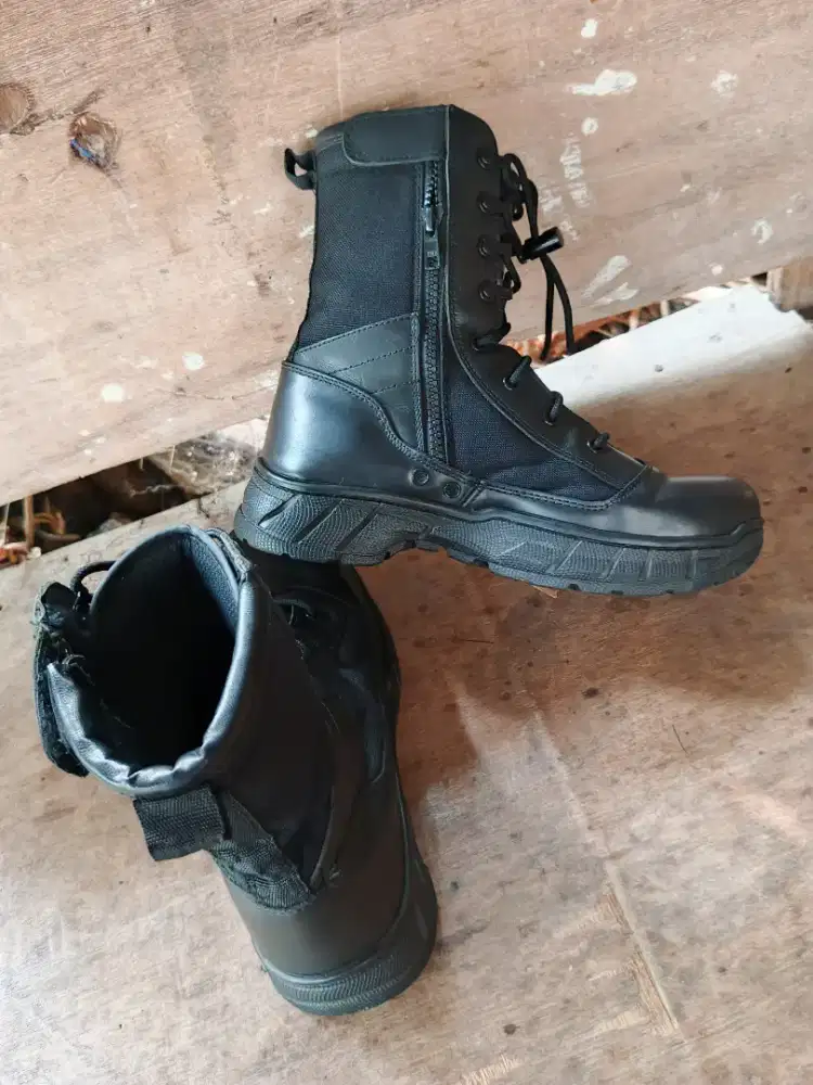 Jual Sepatu Pdl polri size 40 bisa kirim bayar cod d tempat