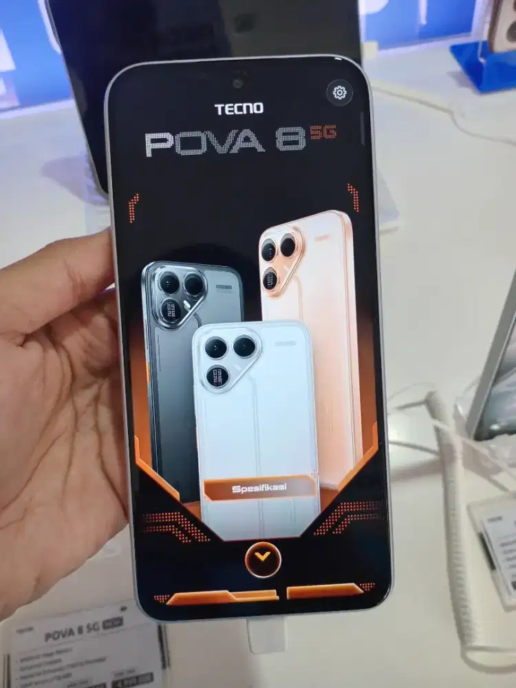 POVA 8 5G 8/256GB CASH/CICILAN TANPA DP