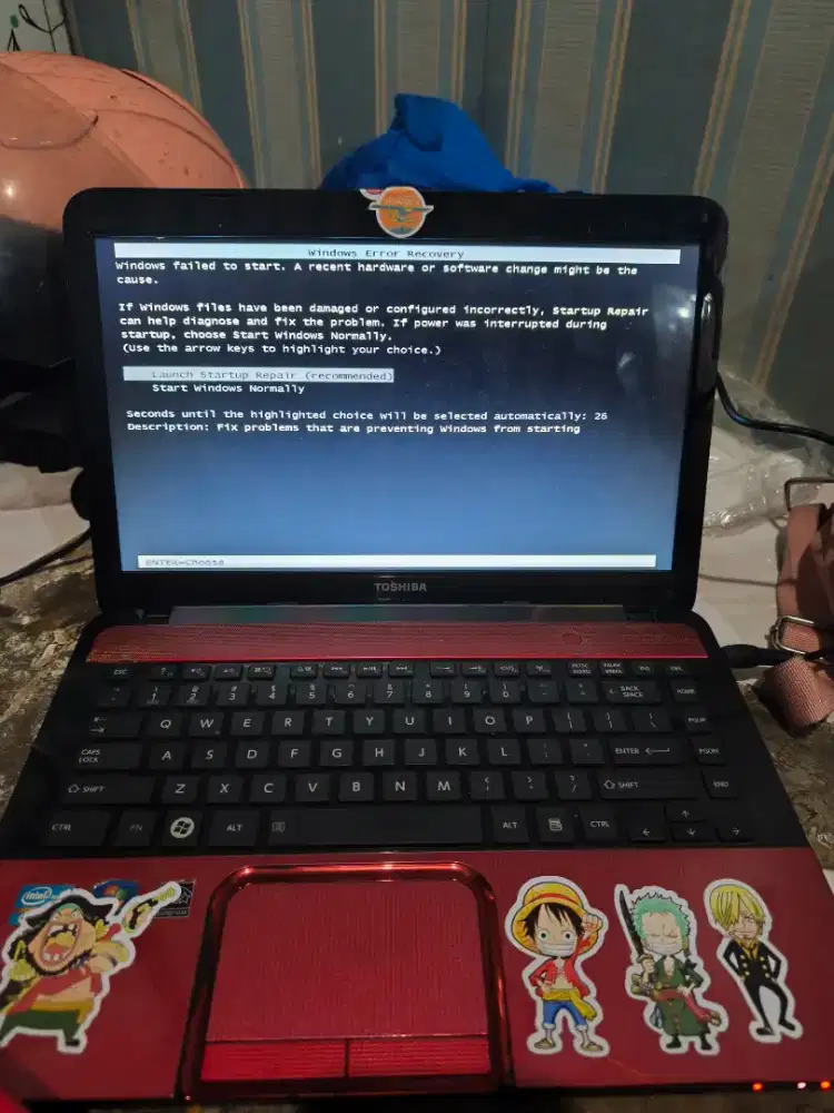 Laptop Toshiba negoin aja