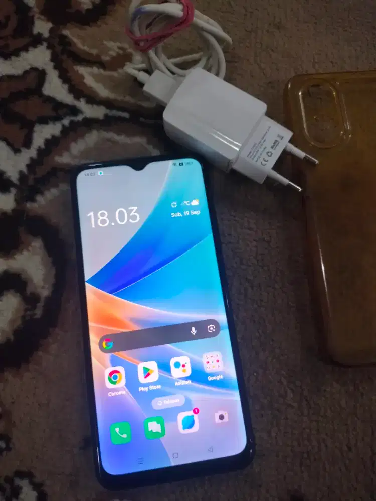 Oppo A17(4+4/64) hp cas normal semua lcd ORI PAS