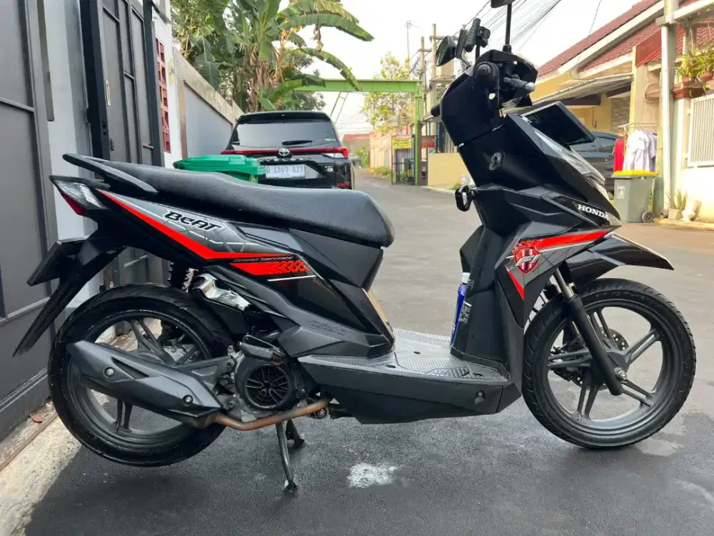 Jual motor beat 2017 Plat B depok