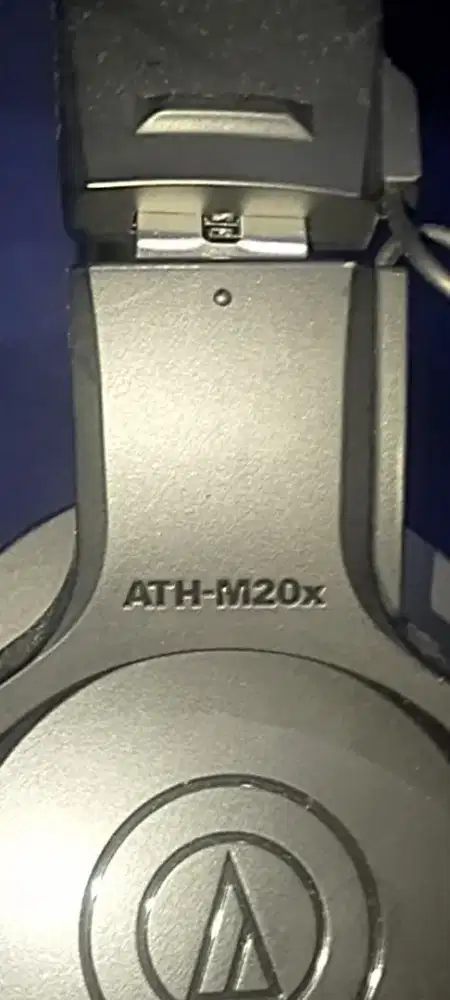 Audio Technica ATH-M20x Bekas Mulus + Konverter Jack (Tanpa Dus)