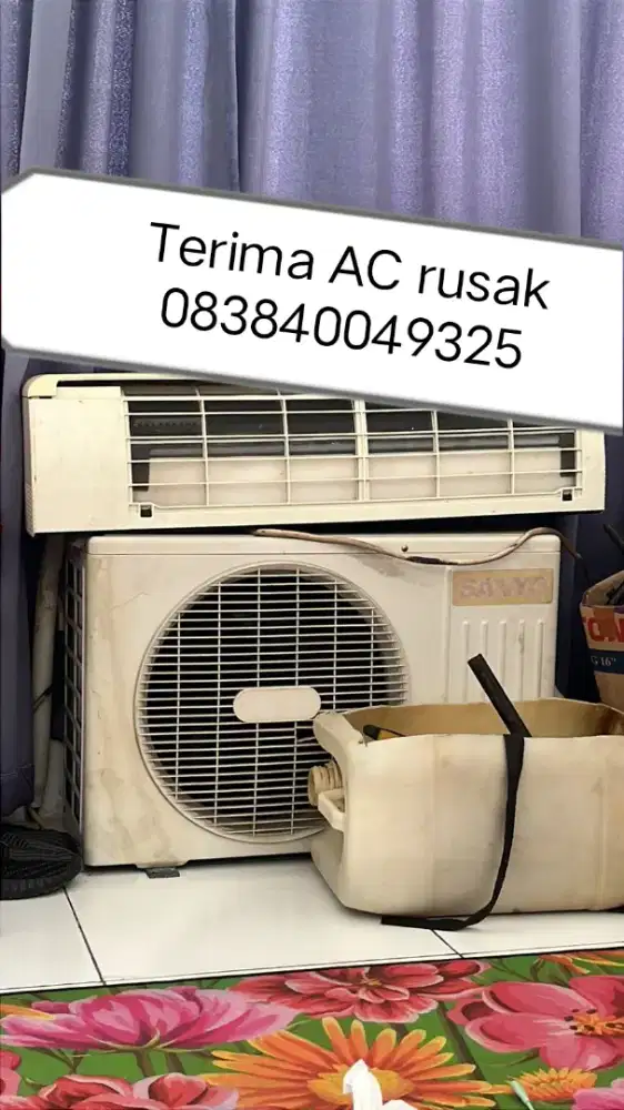 Terima AC bekas atau mati