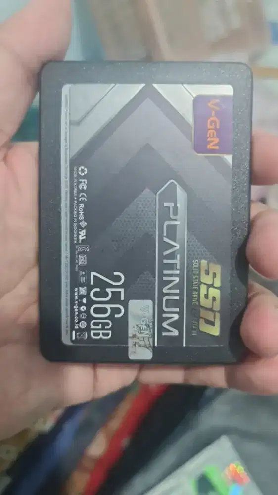 Ssd merk vgen platinum 256Gb