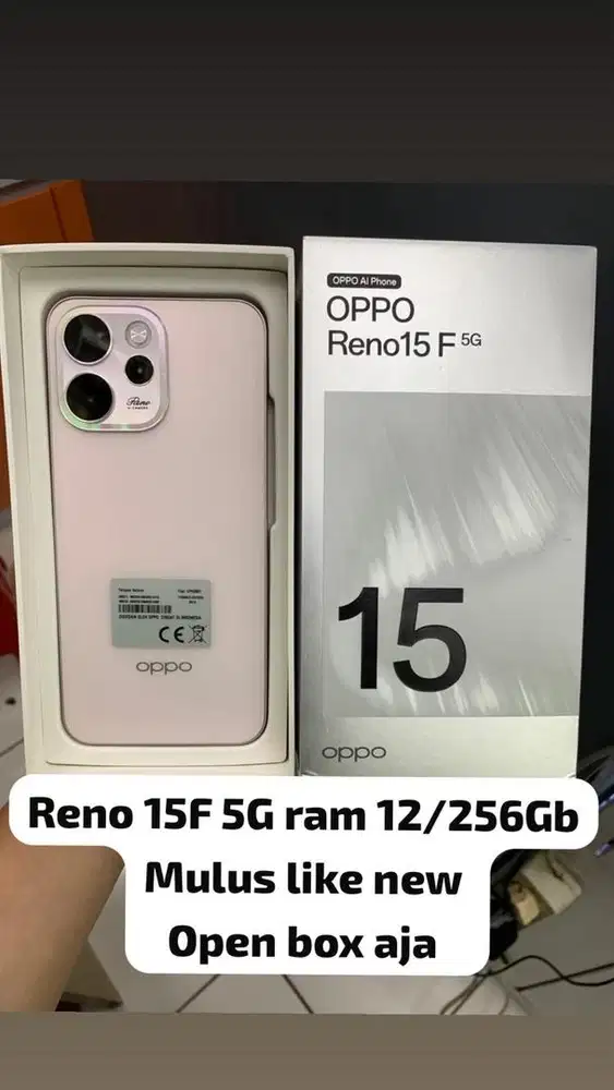 Oppo reno 15F ,12/256