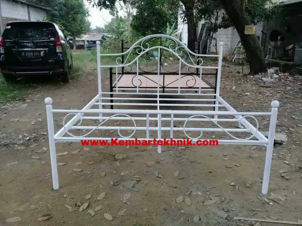 BARU Ranjang Besi Ukuran 160x200