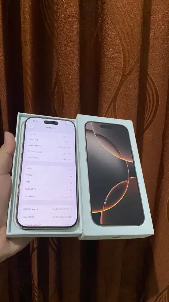 IPHONE 16 PRO - 128GB - IBOX - BH 91%