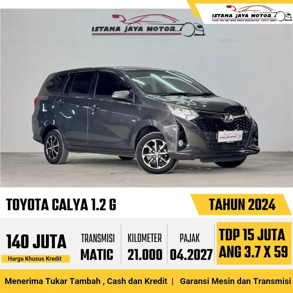 [KM 20RB] Toyota Calya G 1.2 Automatic 2024