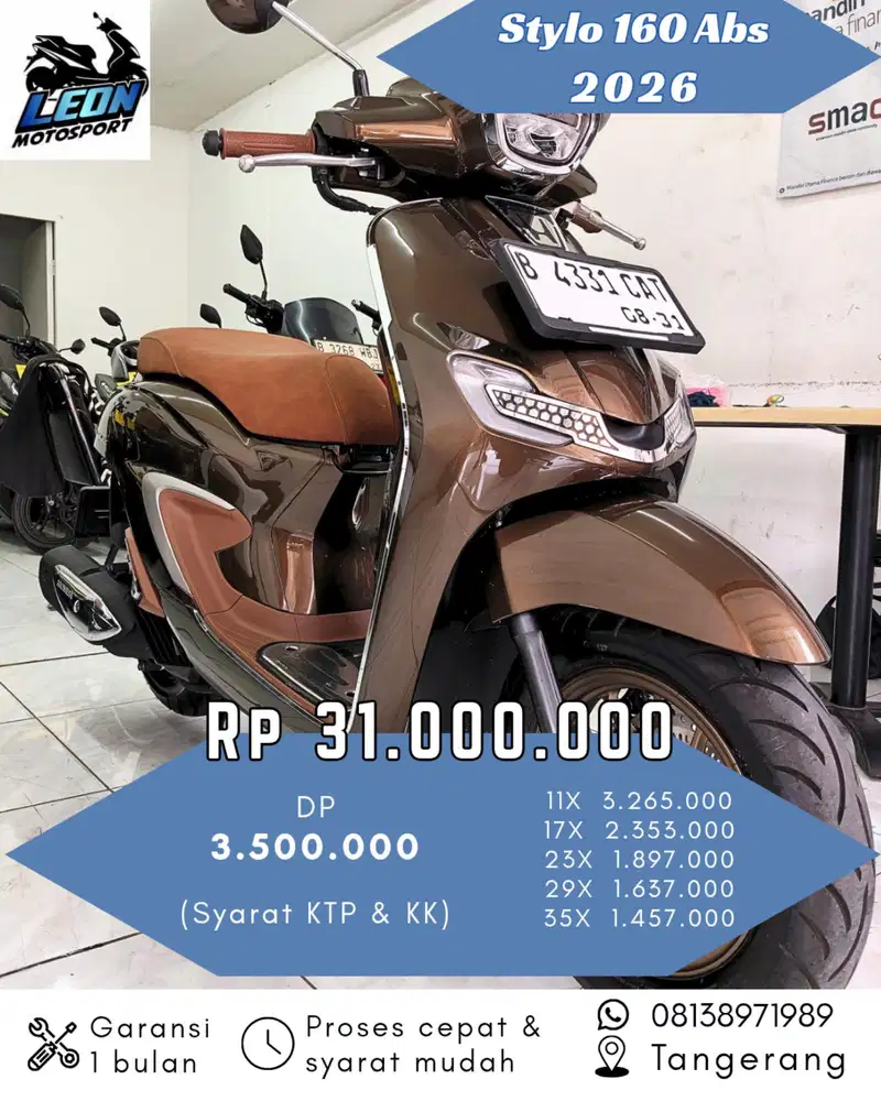 Stylo 160 Abs 2026