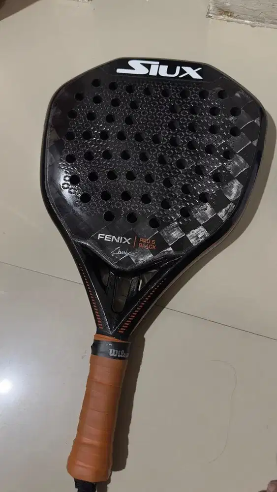 Racket Raket padel Siux Fenix Pro 5 black