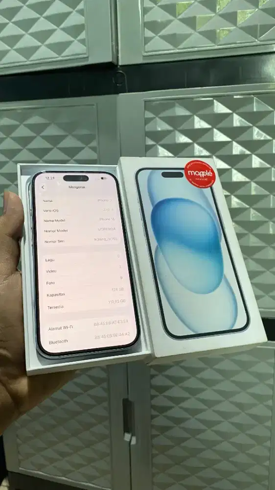 IPHONE 15 - 128GB - IBOX - BH 100% GARANSI ON S/D JULI 2027
