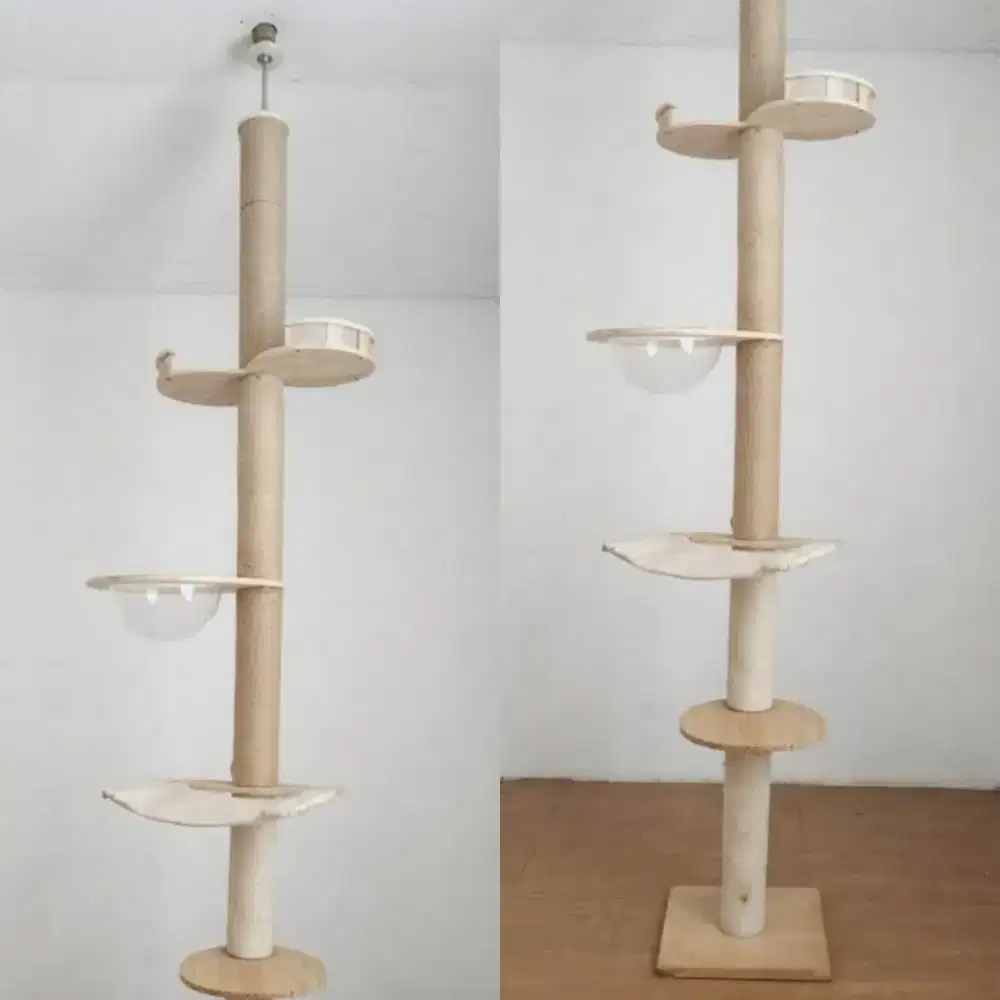 murah mainan rumah pohon kucing cat condo tingkat 5