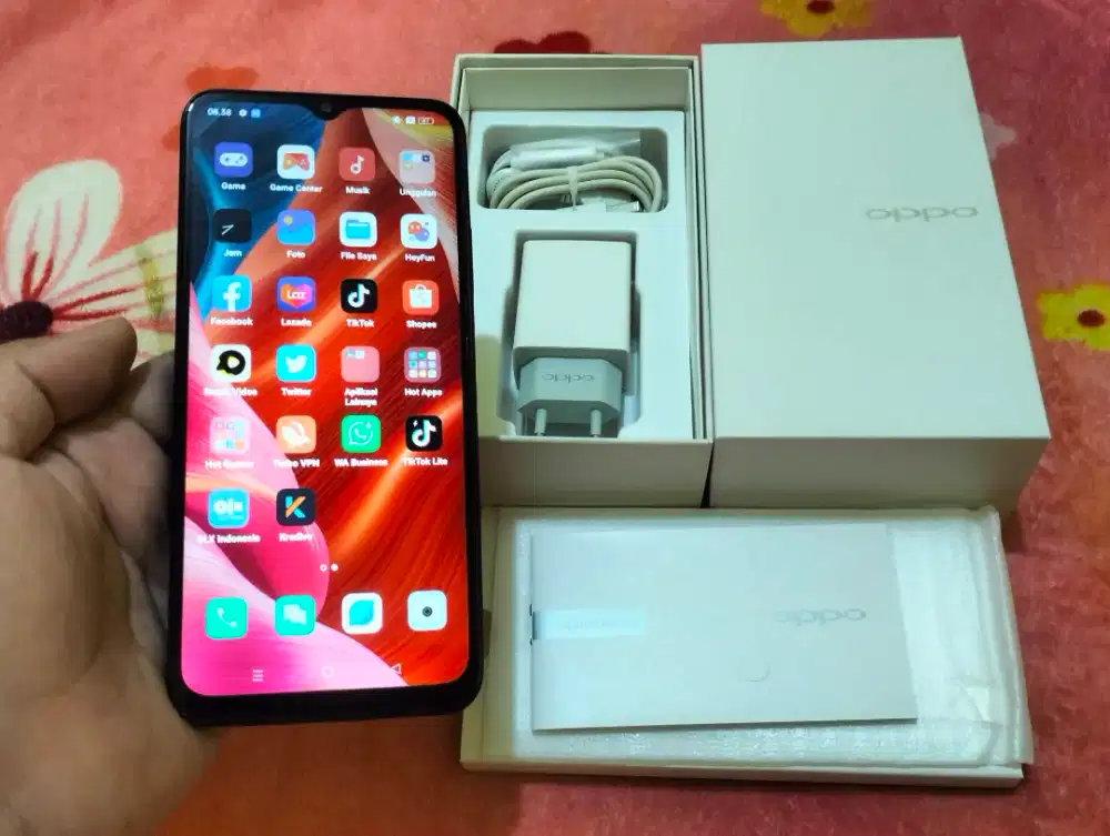 BU OPPO A17 RAM 6GB / 128GB 4G 6.56in Fingerprint Kamera 50MP Mulus