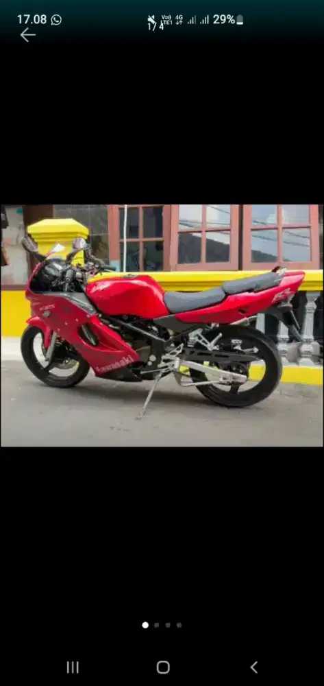JUAL KAWASAKI NINJA KRR OLD 2012 MERAH BOS MERAH COD DEPOK AJA COD BOS