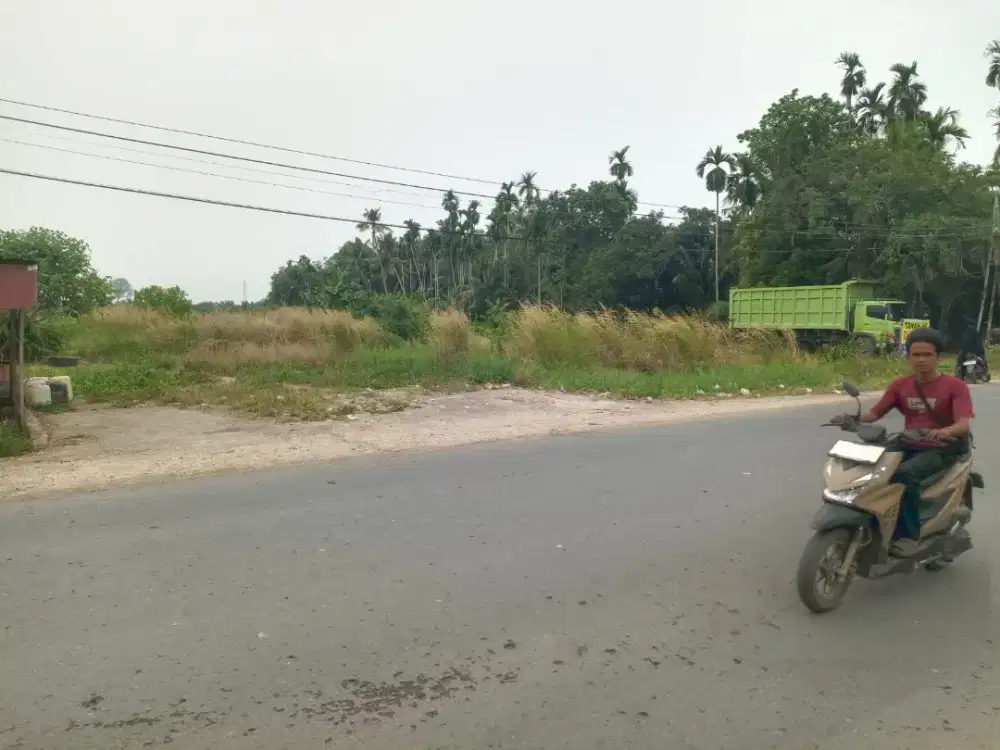 Dijual tanah Luas dekat pusat pasar air molek