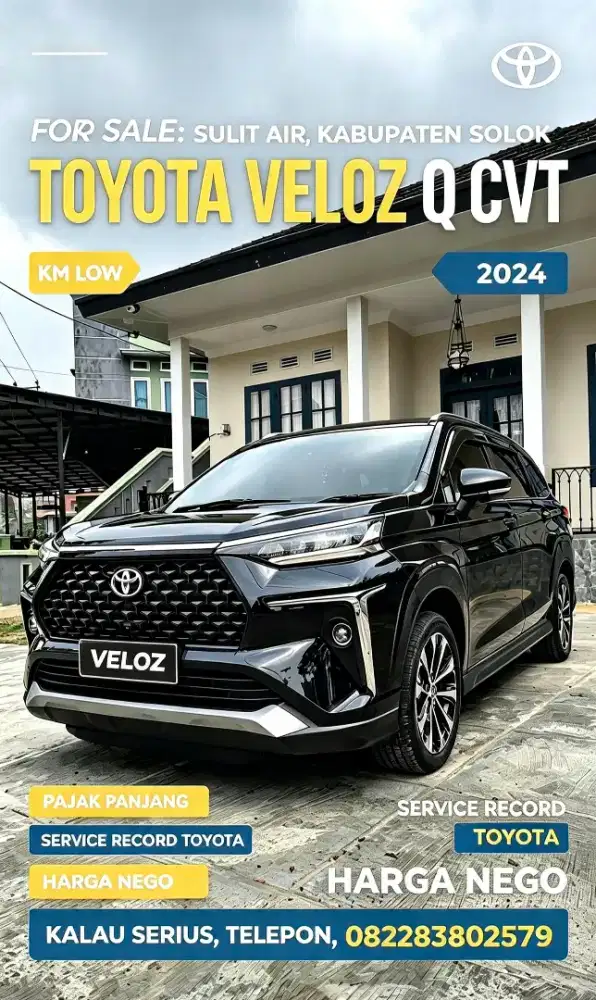 Toyota veloz Q CVT 2024