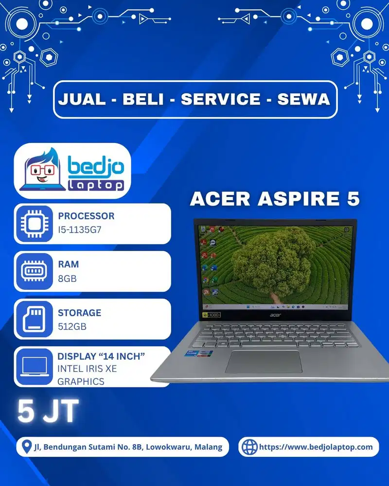 Keyboard Backlight, Acer Aspire 5, laptop untuk kerja dan kuliah