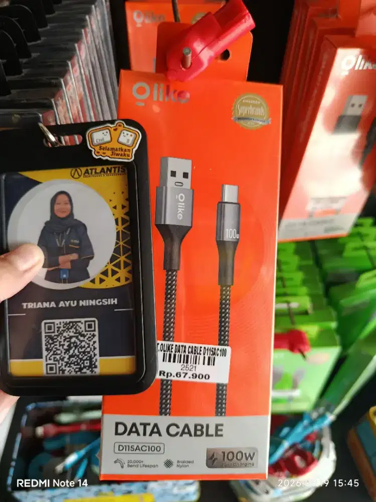 PT OLIKE DATA CABLE D115A | ATLANTIS DAHSYAT
