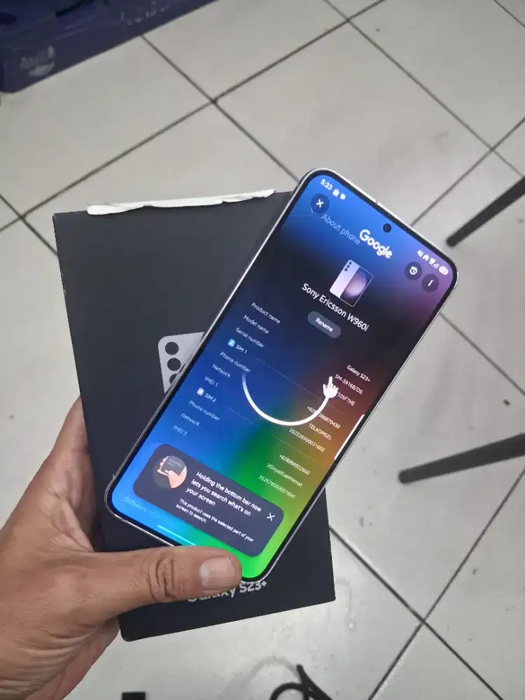 Samsung s23 plus 5G 8/512 jual cepat
